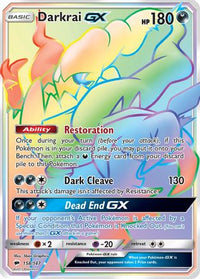 Darkrai GX (Secret) (158/147)  - SM  Burning Shadows Holofoil