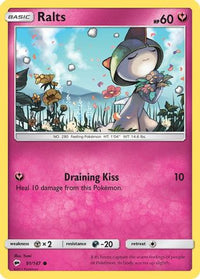 Ralts (91/147) - SM  Burning Shadows