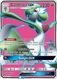 Gardevoir GX (Full Art) (140/147) - SM  Burning Shadows Holofoil