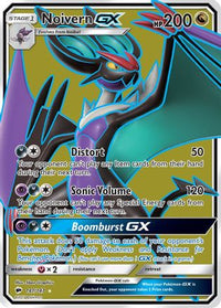 Noivern GX (Full Art) (141/147) - SM  Burning Shadows Holofoil