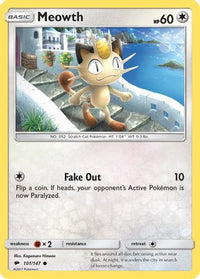 Meowth (101/147)  - SM  Burning Shadows