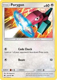 Porygon (103/147)  - SM  Burning Shadows