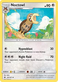 Noctowl (107/147)  - SM  Burning Shadows