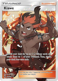 Kiawe (Full Art) (144/147)  - SM  Burning Shadows Holofoil