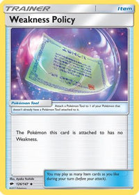 Weakness Policy (126/147)  - SM  Burning Shadows