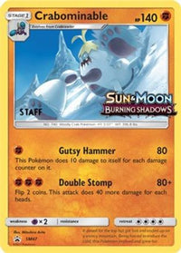 Crabominable (Prerelease) [Staff] (SM47) - SM Promos Holofoil