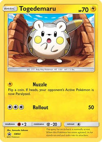 Togedemaru (SM44) [Soleil et Lune : Promos Black Star] 
