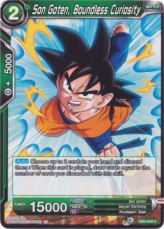 Son Goten, Boundless Curiosity (DB3-058) [Giant Force] - POKÉ JEUX