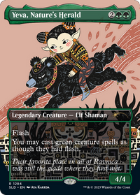 Yeva, Nature's Herald (Borderless) [Série Secret Lair Drop] 