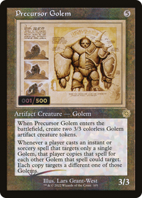 Golem précurseur (schéma rétro) (sérialisé) [Artefacts rétro de la guerre des frères] 