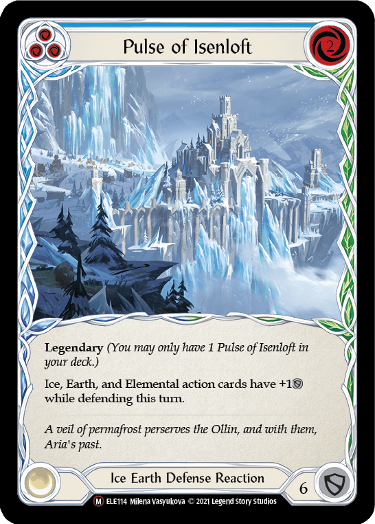 Pulse of Isenloft [U-ELE114] (Tales of Aria Unlimited) Unlimited Rainbow Foil - POKÉ JEUX