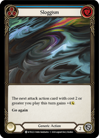 Sloggism (Blue) [U-WTR223] (Welcome to Rathe Unlimited) Unlimited Rainbow Foil - POKÉ JEUX