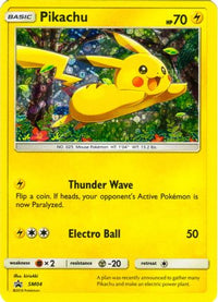 Pikachu (General Mills) (SM04) - Miscellaneous Cards & Products Holofoil