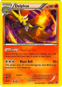 Delphox (Cosmos Holo) (26/146)  - Blister Exclusives Holofoil