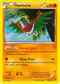 Hawlucha (Cosmos Holo) (63/111)  - Blister Exclusives Holofoil