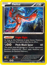 Yveltal (Cosmos Holo) (94/162)  - Blister Exclusives Holofoil