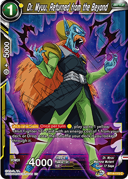 Dr. Myuu, Returned from the Beyond (BT14-115) [Cross Spirits] - POKÉ JEUX