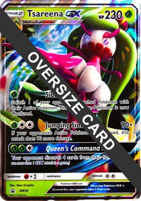 Tsareena GX (SM56) - Jumbo Cards Holofoil
