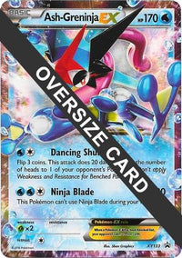 Ash-Greninja EX (XY Black Star Promos) (XY133) - Jumbo Cards Holofoil