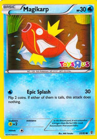 Magikarp (Toys R Us Promo) (22/83)  - Miscellaneous Cards & Products Holofoil
