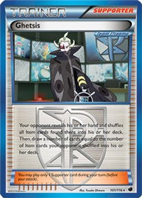 Ghetsis (BW Plasma Freeze) (101/116)  - Deck Exclusives