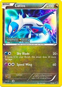 Latios (Dragon Vault) (10/20) - Blister Exclusives Holofoil