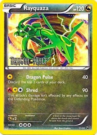Rayquaza (Dragon Vault) (11/20) - Blister Exclusives Holofoil