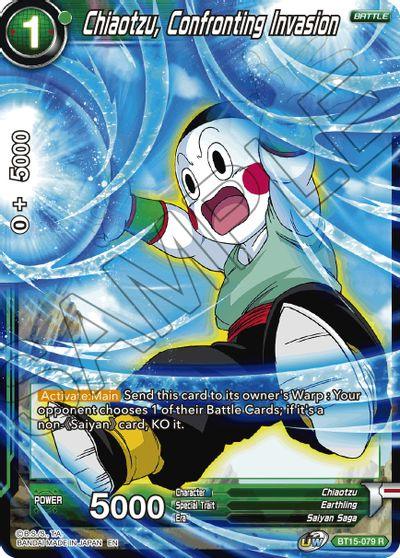 Chiaotzu, Confronting Invasion (BT15-079) [Saiyan Showdown] - POKÉ JEUX