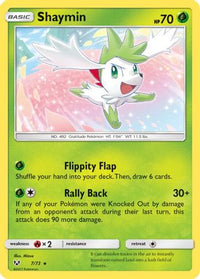 Shaymin (7/73) - Shining Legends Holofoil