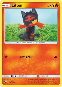 Litten (15/73) - Shining Legends