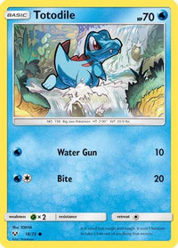 Totodile (18/73)  - Shining Legends