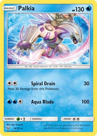 Palkia (24/73) - Shining Legends Holofoil
