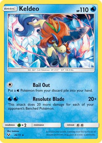Keldeo (26/73)  - Shining Legends Holofoil