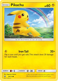 Pikachu (28/73)  - Shining Legends