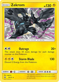 Zekrom (35/73)  - Shining Legends Holofoil