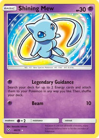 Shining Mew (40/73)  - Shining Legends Holofoil