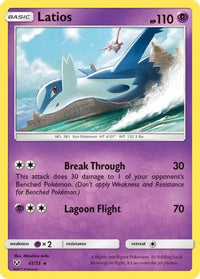 Latios (41/73)  - Shining Legends Holofoil