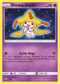 Shining Jirachi (42/73) - Shining Legends Holofoil