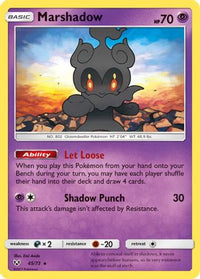 Marshadow (45/73)  - Shining Legends Holofoil