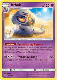 Arbok (37/73) - Shining Legends