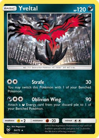 Yveltal (54/73)  - Shining Legends Holofoil