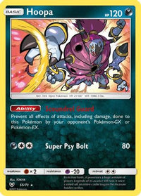 Hoopa (55/73)  - Shining Legends Holofoil