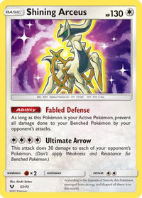 Shining Arceus (57/73) - Shining Legends Holofoil