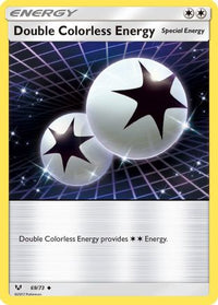Double Colorless Energy (69/73) - Shining Legends