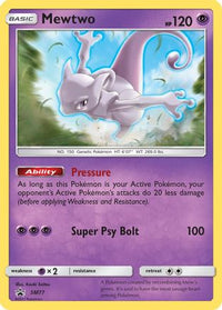 Mewtwo (SM77) [Soleil et Lune : Promos Black Star] 