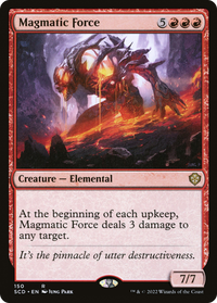 Force Magmatique [Decks Commander de Démarrage] 