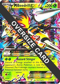 M Beedrill EX XY158 (XY158) - Jumbo Cards Holofoil