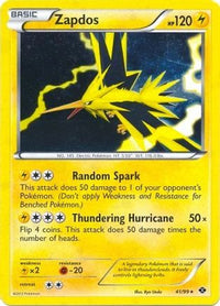 Zapdos (Next Destinies) (41/99)  - Blister Exclusives Holofoil