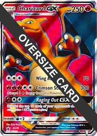 Charizard GX SM60 (SM Black Star Promos) (SM60) - Jumbo Cards Holofoil