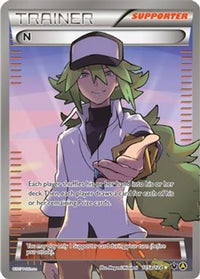 N (Supporter) (105a/124)  - Alternate Art Promos Holofoil